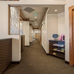 entrance to hallway 