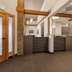 View of front desk